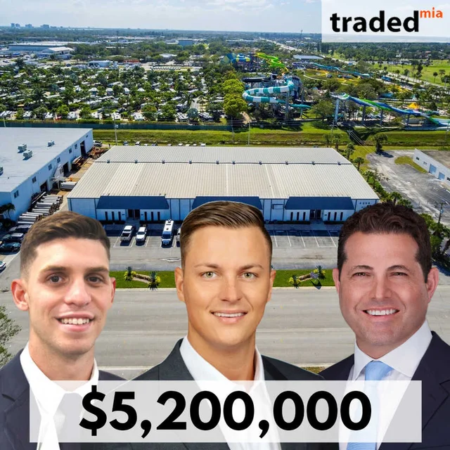 Yannai Gordon & James Mendel Acquire Industrial Property In Riviera Beach For $5.2M