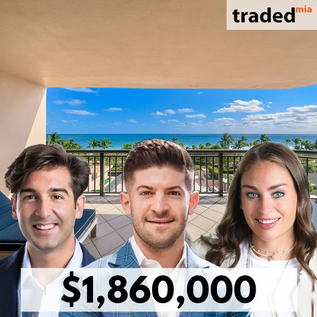 Bal Harbour Condo Sells For $1.86M To Nathan Shore, Jessica Chestler, And Ben Jacobs