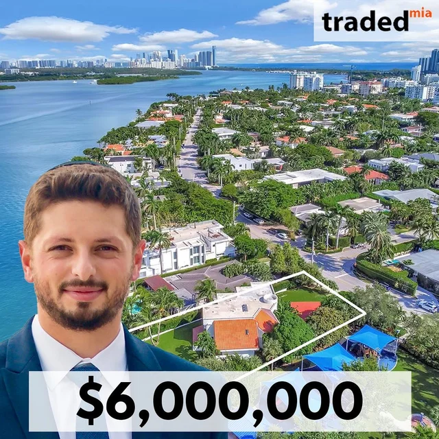 Menachem Kranz Buys SFR In Bay Harbor Islands For $6M