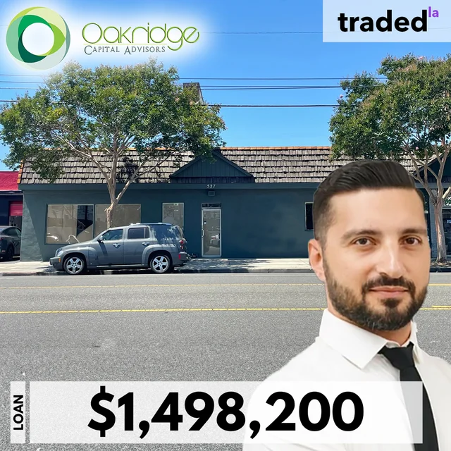 Oakridge Capital Advisors Provides $1.5M SBA Loan For Office Acquisition In Burbank