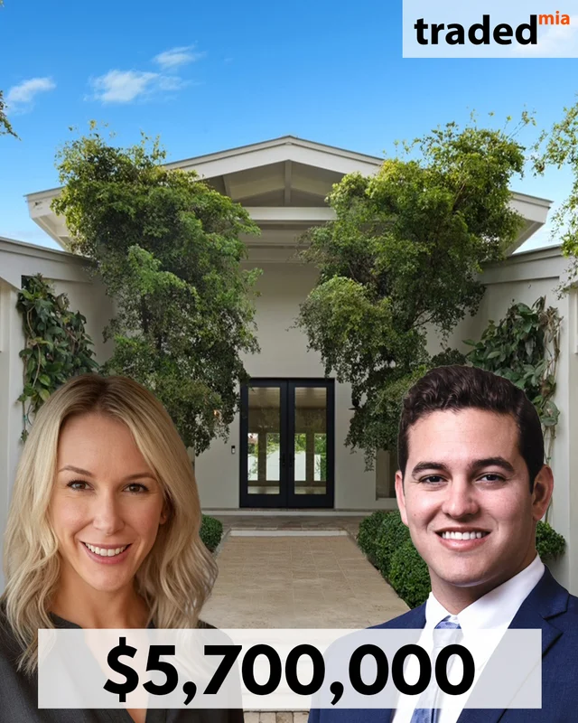 Alec Macias Of Sea Grove Realty Represents Buyer In $5.7M Coral Gables Single Family Sale