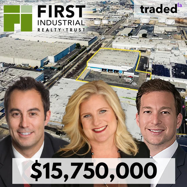 Ryan McClean Of First Industrial Realty Trust Acquires Industrial Property In Vernon For $15.75M