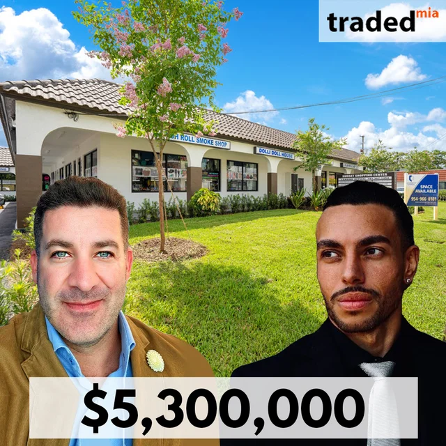 Ricardo Di Bieri Purchases 16,000 SF Retail Center From Nathan Procheire In Sunrise For $5.3M