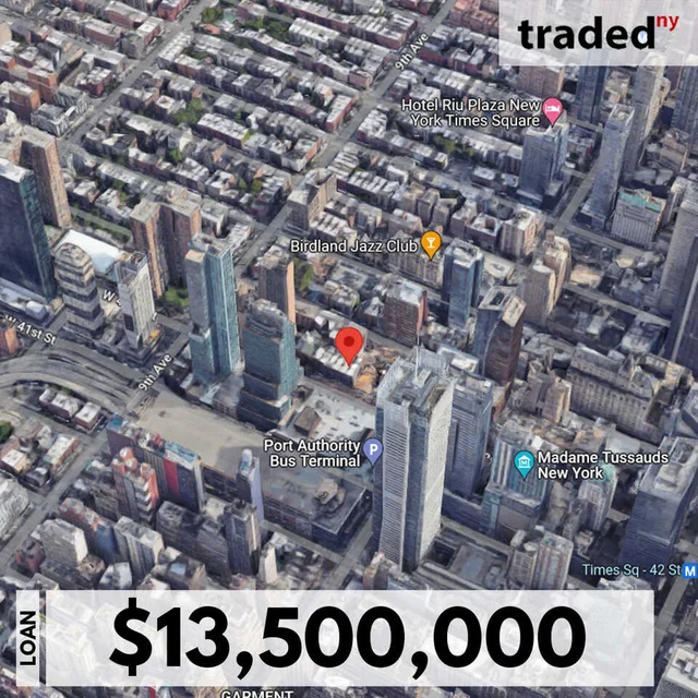 Ariel Property Advisors Secures $13.5M Loan For Mixed-Use Property On West 42nd Street