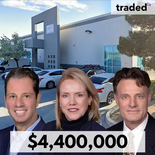 38960 Trade Center Drive LLC Sells Industrial Property In Palmdale For $4.4M With NAI Capital