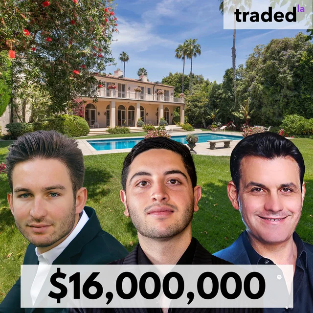 Jack Harris And Michael Fahimian Of The Beverly Hills Estates Represent Buyer In $16 Million Beverly Hills Sale