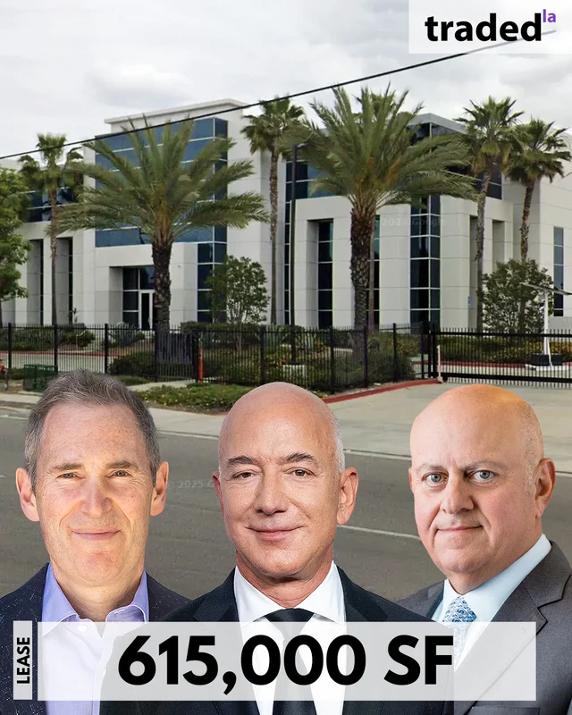 Amazon Lease 615000 Square Foot Warehouse At 6100 Garfield Avenue In Commerce With Prologis