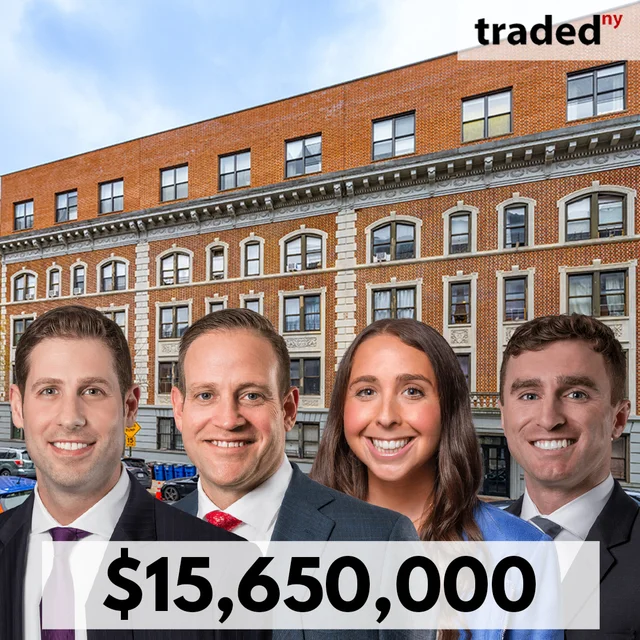 Victor Sozio, Sean R. Kelly, Remi Mandell & Jake Brody Represent Seller In $15.65M Prospect Heights Multifamily Sale
