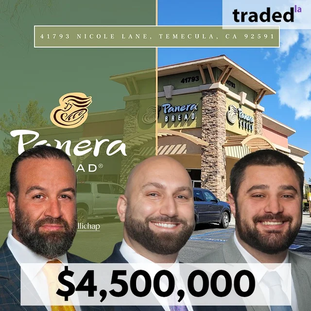 Bryce Brotman Acquires Panera Bread In Temecula For $4.5M