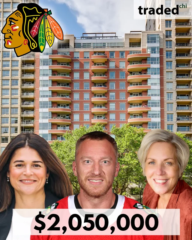 Marian Hossa Sells Streeterville Condo For $2.05M With Laura Gancer And Mary Beth Ryan