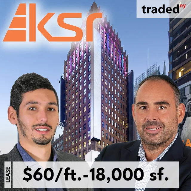 Industrious Office Leases 18000 SF Retail Space At 9 Times Square With Brokers Solomon Sharaby & Ezra Falack