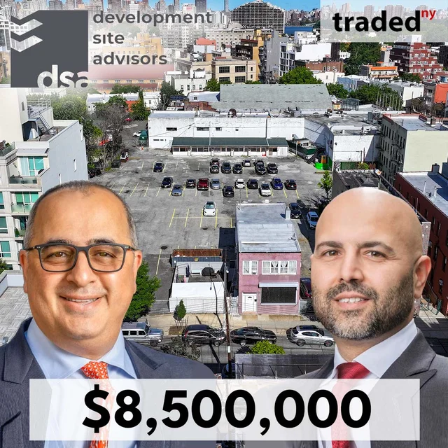 Rubin Isak & Lev Kimyagarov Represent Development Site Advisors In $8.5M Sale In Astoria