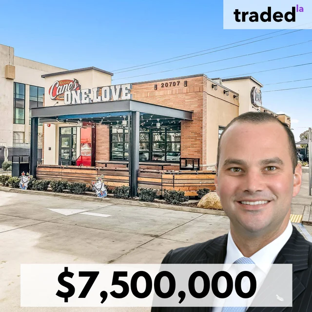 Adam Friedlander Arranges $7.5M Sale Of Raising Cane’s Property In Carson