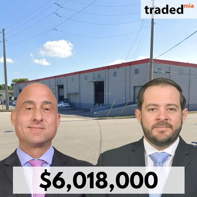 Steve Benjamin Acquires Industrial Property In Hialeah For $6.018M