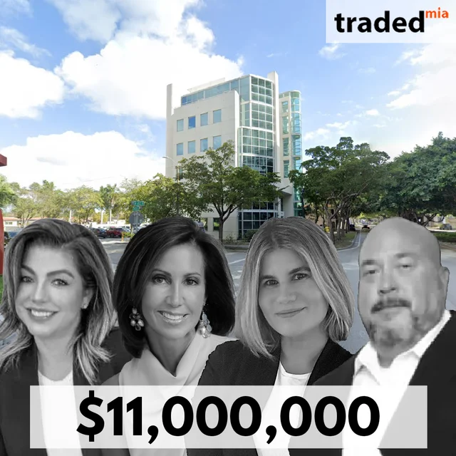 Medical Office At 3181 Southwest 22nd Street Sold For $11 Million By Buyer And Seller's Representatives