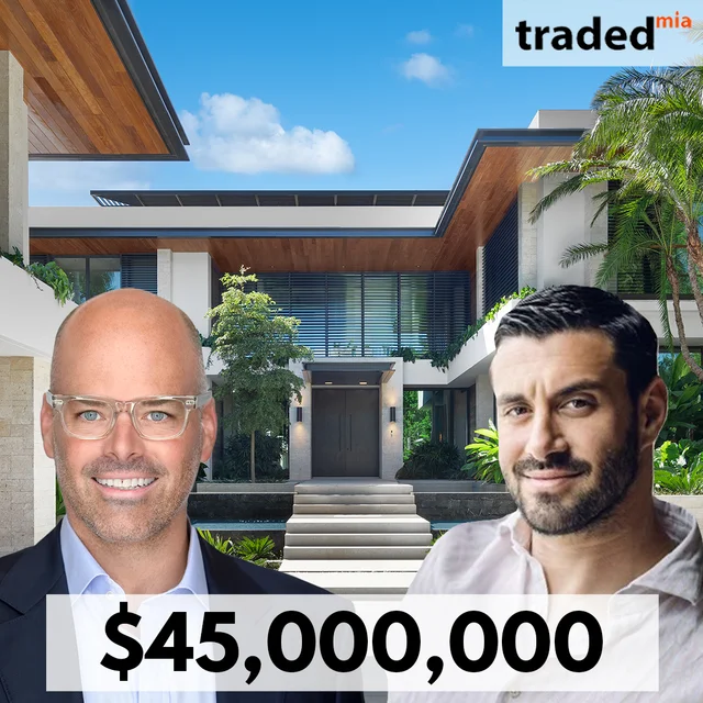 Oliver Lloyd Of Douglas Elliman Represents Seller In $45 Million Sale At 40 Palm Avenue Miami Beach