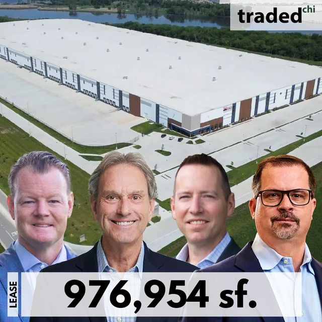 CenterPoint Properties Signs Full-Building Lease With RJW Logistics Group For 976,954 SF In Joliet