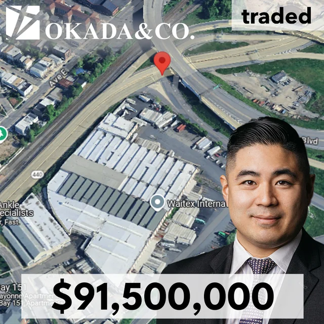 Turnbridge Equities Acquires Industrial Asset From Waitex International For $91.5M In Bayonne NJ