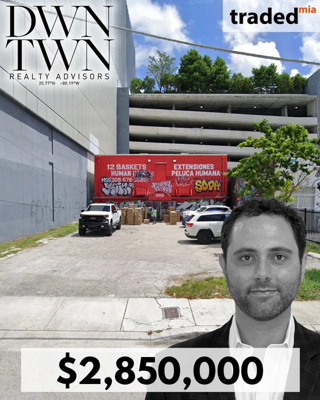 David Lerner Of DWNTWN Realty Advisors Represents Lerner Family Properties In $2.85M Wynwood Acquisition