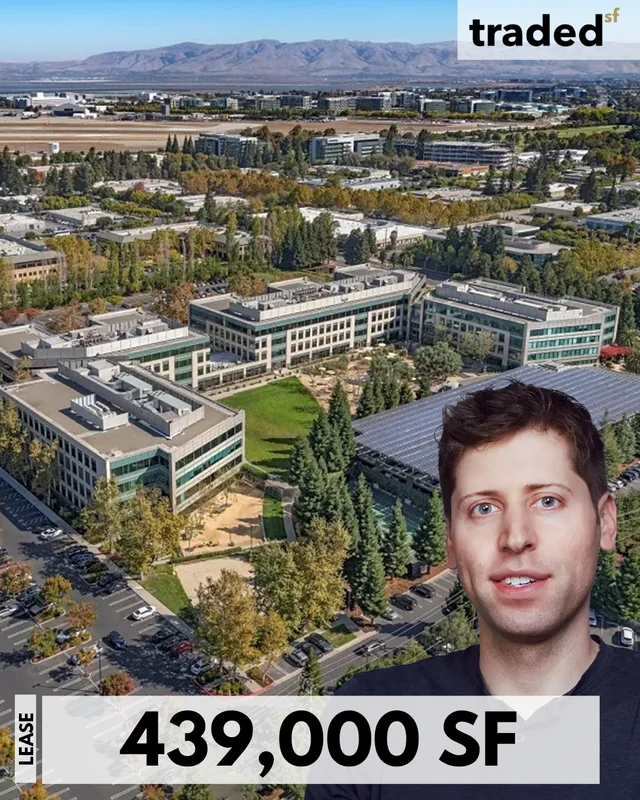 Sam Altman Of OpenAI Signs 10-Year Lease For 439,000 Square Feet At 350 And 380 Ellis Street