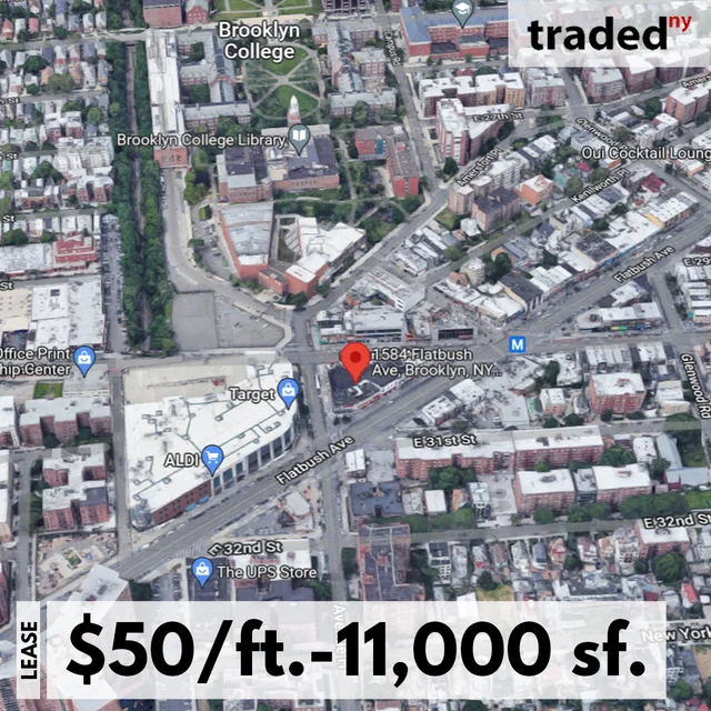 Olgam Life Leases 11,000 SF Retail Space At 1584 Flatbush Avenue, NYC