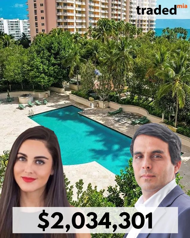 Carlos Pan Purchases Condo In Key Biscayne From Alberto Villalva For $2,034,301