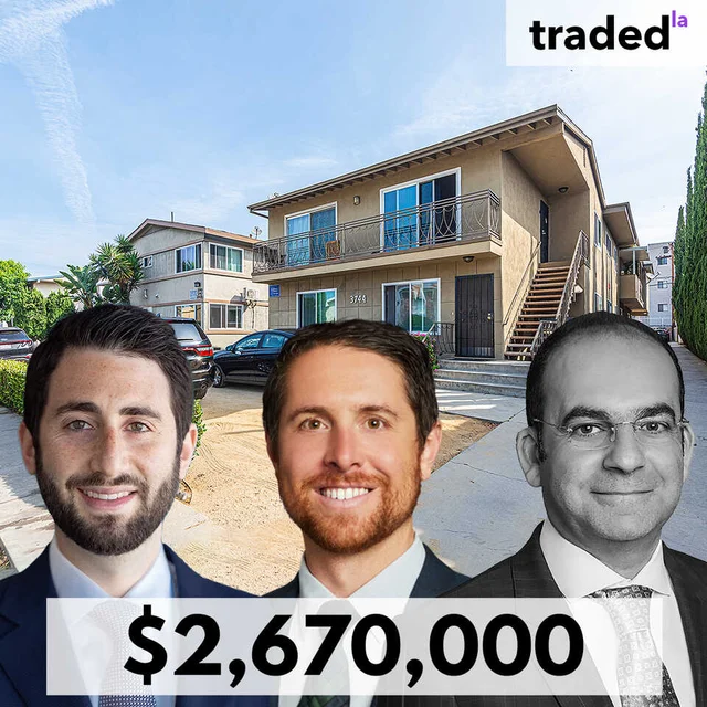 Bahman Mehdizadeh Acquires Palms Multifamily On Westwood Boulevard For $2.67M