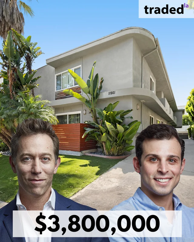 Darien Maurie Purchases Multifamily Asset From Joshua Wyatt For $3.8M In Los Angeles
