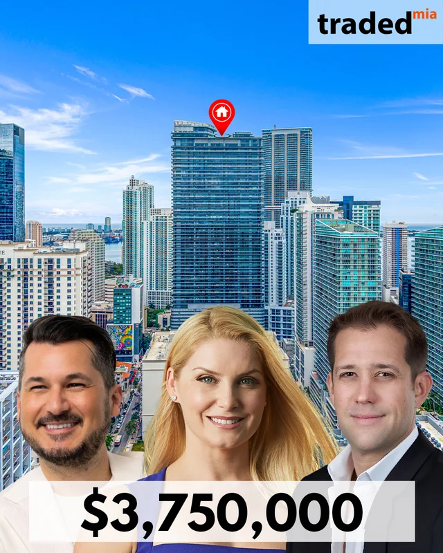 Elliot Machado Of Serhant Represents Buyer In $3.75M Sale Of Brickell Condo