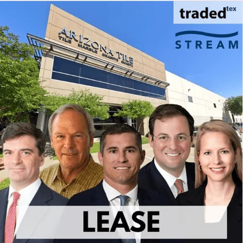 Arizona Tile LLC Leases 100,398 SF Industrial Space In Irving - Stream Realty Partners Represents Tenant And Landlord