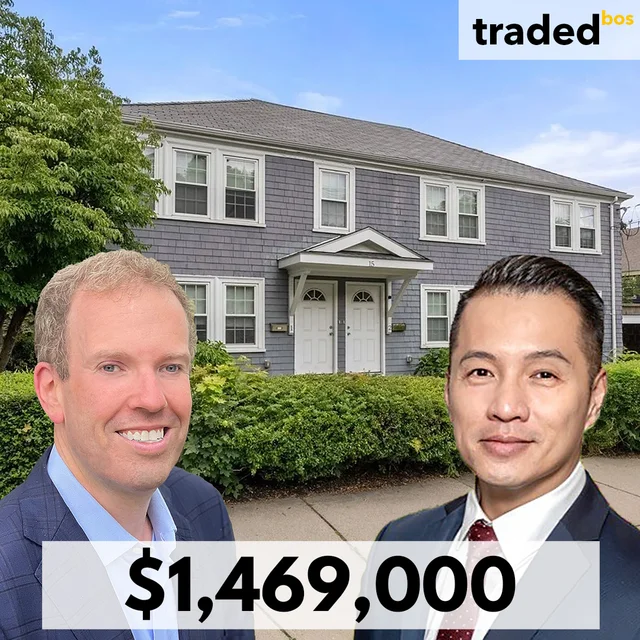 Multifamily Property In Newton, MA Sold For $1.47M With Buyer's Rep Devin Wong & Seller's Rep Todd Glaskin