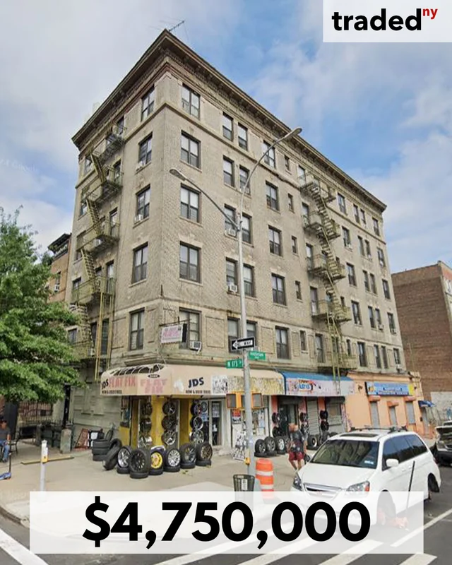 AP 173 LLC Acquires Mixed-Use Property At 501 West 173rd Street For $4.75M