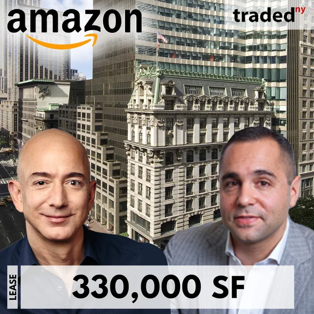 Jeff Bezos Of Amazon Signs 15-Year Lease For 330,000 Square Feet In Midtown Manhattan