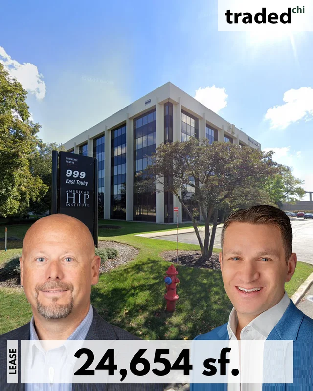 American Hip Institute Renews 24654 Square Foot Lease At 999 East Touhy Avenue Des Plaines