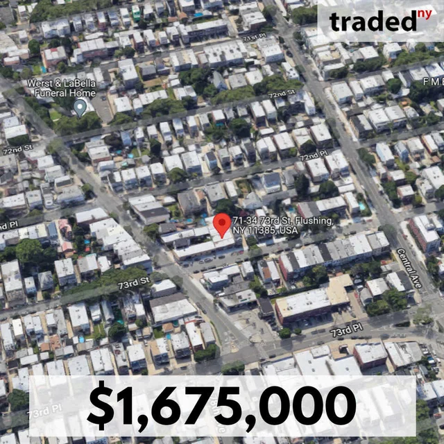 Laurel Hill Realty Corp Acquires Industrial Property In New York City For $1.675M