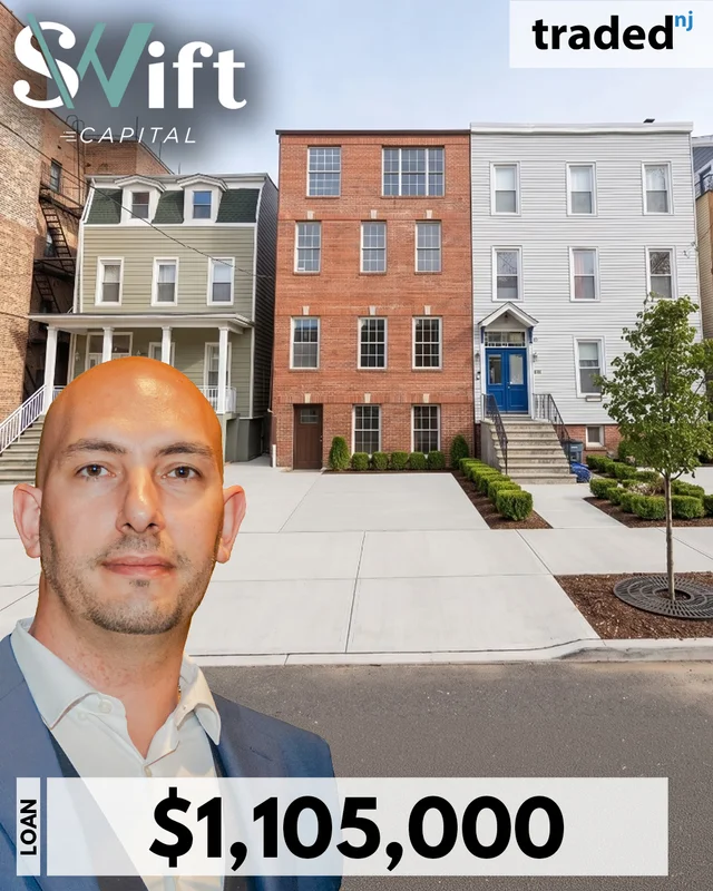 Guy Shmuel Of Swift Capital LLC Provides $1,105,000 Acquisition Loan For Jersey City Multifamily Property