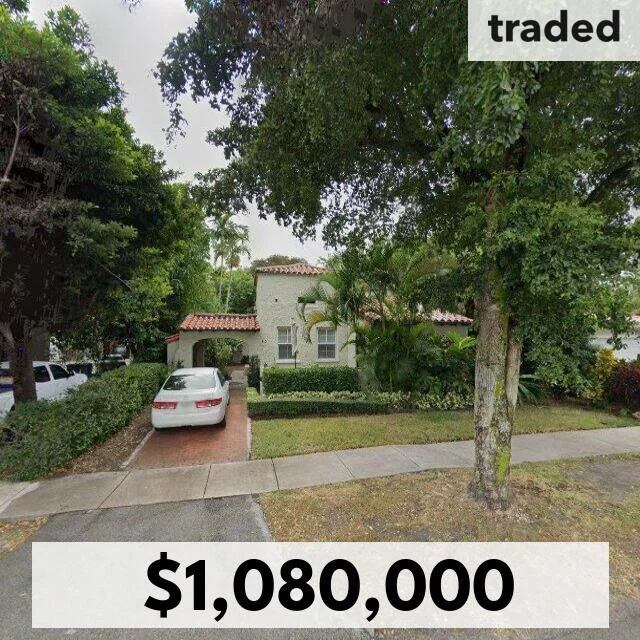 Vasyl Hrishka And Nancy Tamas Purchase Single Family Residence In Coral Gables For $1.08M