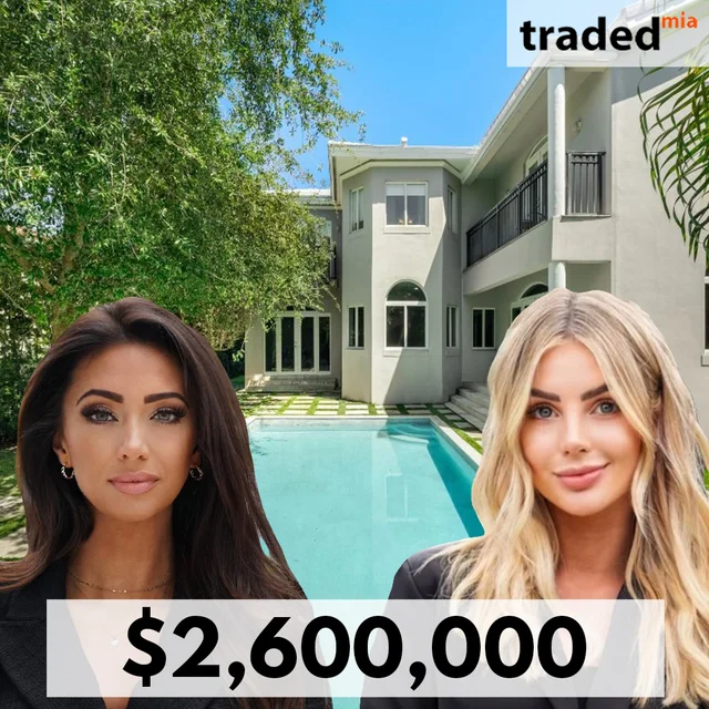 Alejandra K. Ordaz-Zeron And Diana G. Mora-Velaquez Purchase Miami Beach Single Family Home For $2.6M