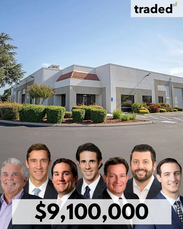 Stegner San Bruno LLC Acquires Fully Leased Industrial Building From Phil Oates For $9.1M