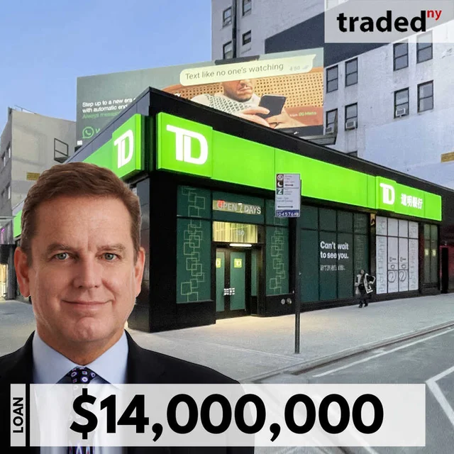 TD Bank Provides $14M Refinance Loan For Retail Property On Canal Street In Chinatown