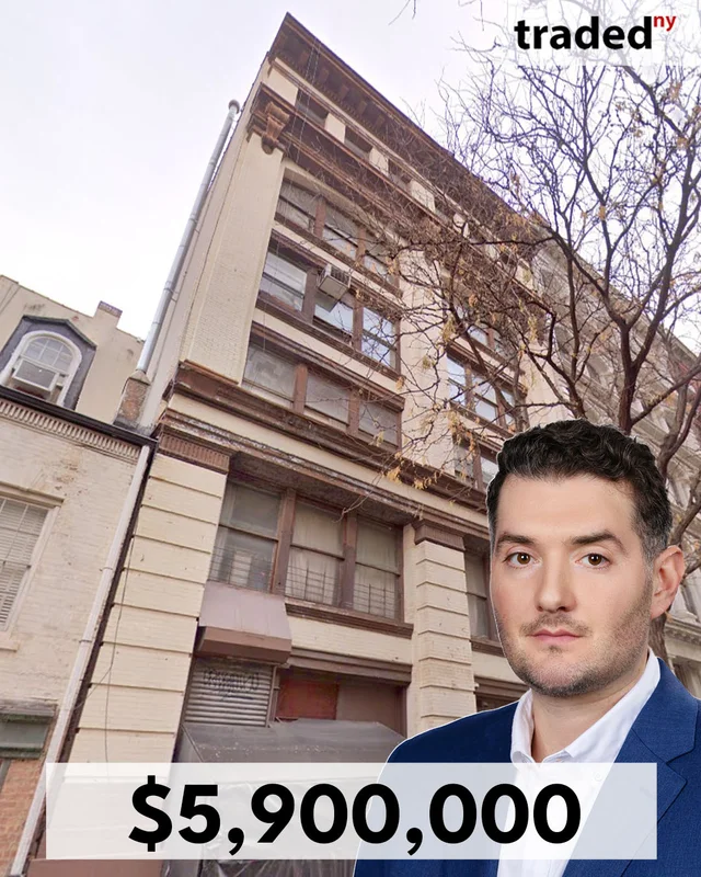 RCubed Acquires Multifamily Asset At 4 White Street Tribeca From Peter Matera For $5.9M