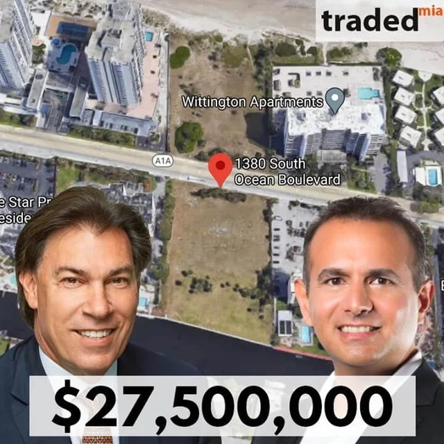 Fortune International Group Acquires Development Site In Pompano Beach For $27.5M