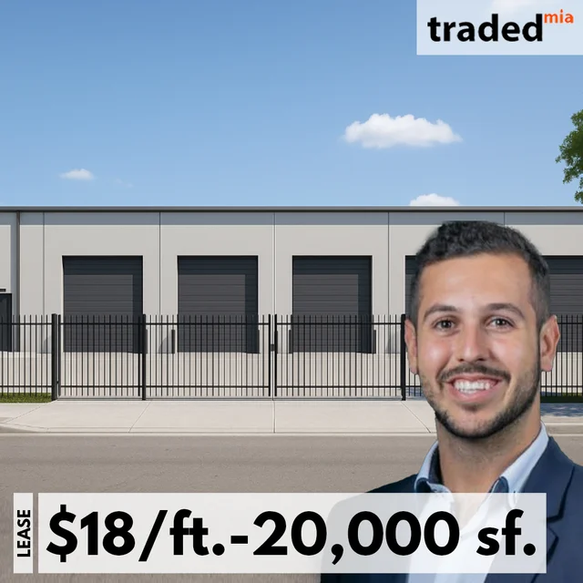 Wynwood Architects Signs 5-Year NNN Lease With Zelcer Family For 20000 SF Industrial Space