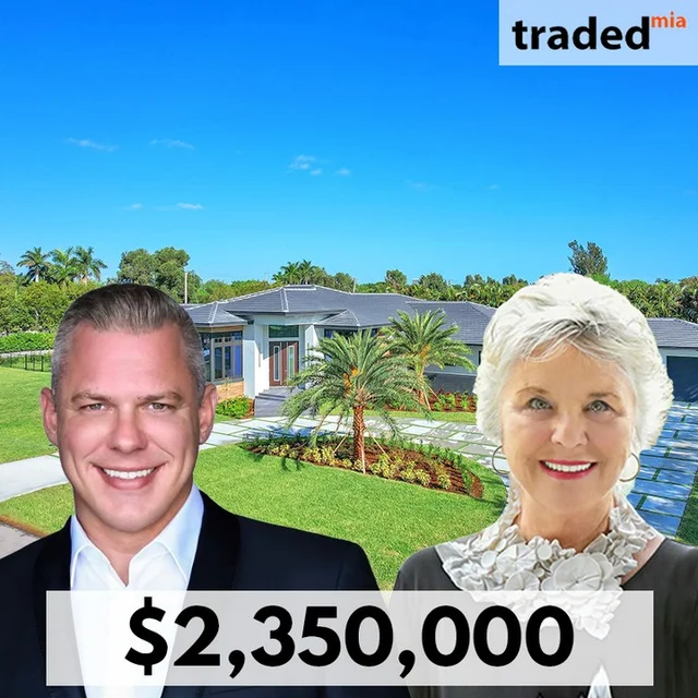Robert Fernand Acquires SFR In Plantation Acres For $2.35M