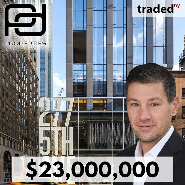 Victor Group Sells NoMad Retail Property On 277 5th Ave. For $23 Million With Buyer's Rep Francesco Bardazzi & Seller's Rep Lon Rubackin