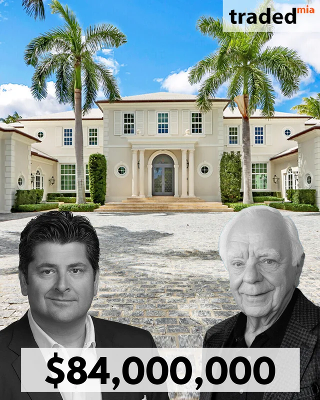 Bob Stiller & Christine Stiller List Palm Beach Estate At 1350 North Lake Way For $84M