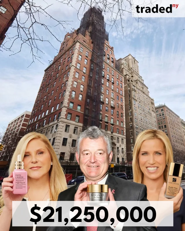 David Rogers & Elizabeth Dexter Acquire Co-Op From William P. Lauder For $21.25M