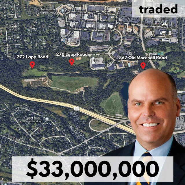 Toll Brothers Acquires 159 Acres Of Land In Malvern, Pennsylvania For $33M