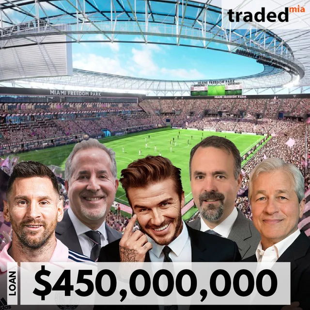 Inter Miami CF Secures $450M Construction Loan From JPMorgan Chase For Stadium Development In Miami