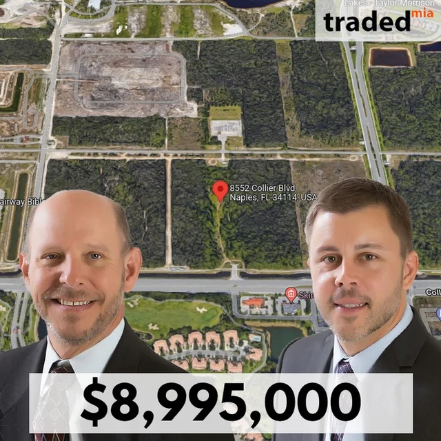 Latigo Naples LLC Acquires 18.95 Acres Of Land In East Naples For $8.995M